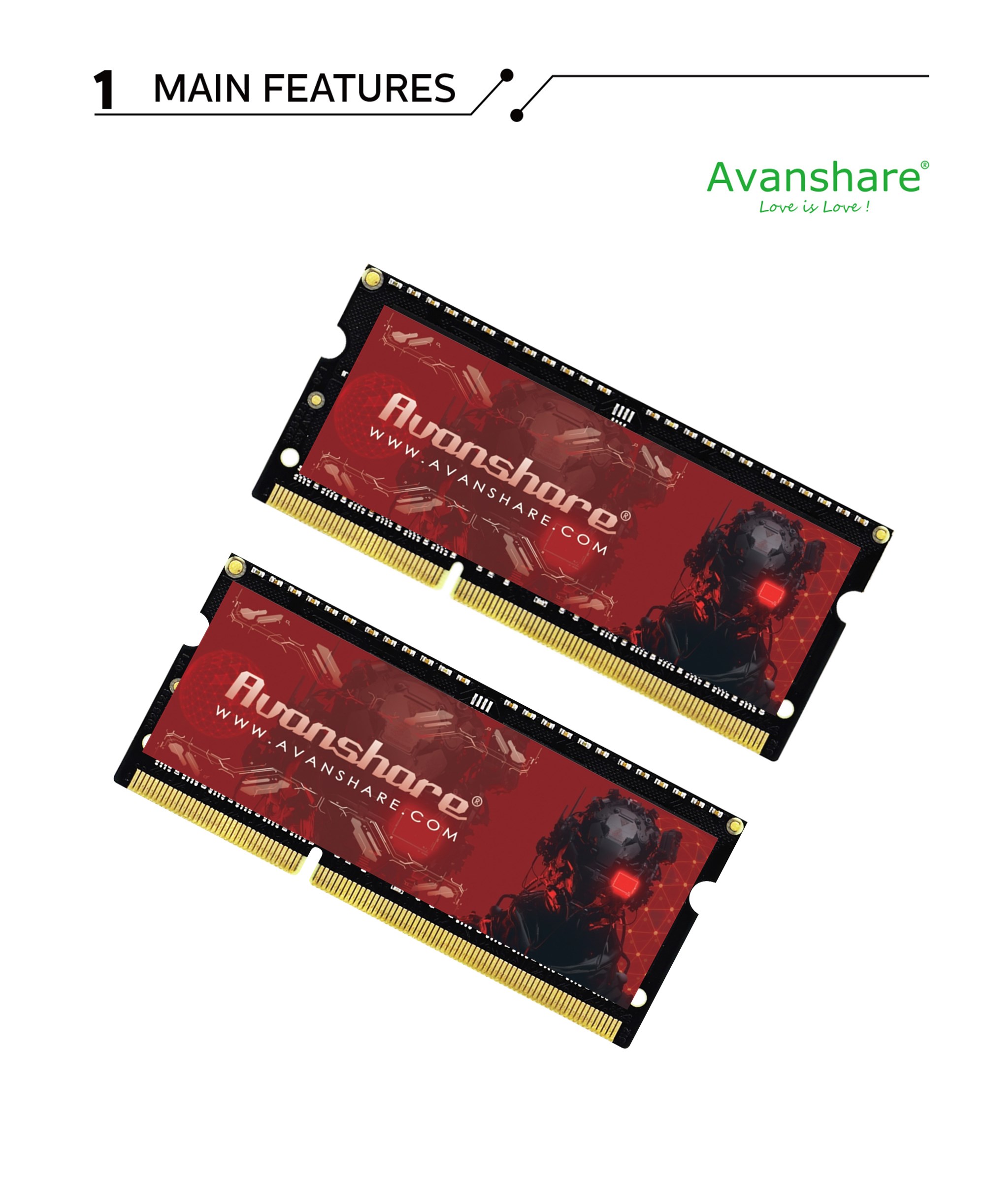 Ddr5 4800Mhz - Avanshare Ram Memory DDR5 DDR4 DDR3
