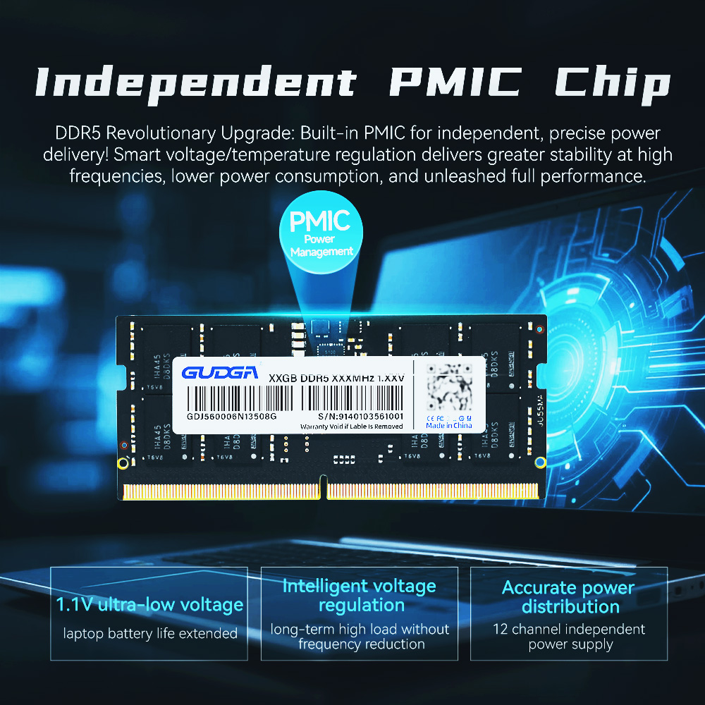 RAM DDR5 GUDGA 8GB 16GB 32GB B - đánh giá và giá Ddr5 4800Mhz