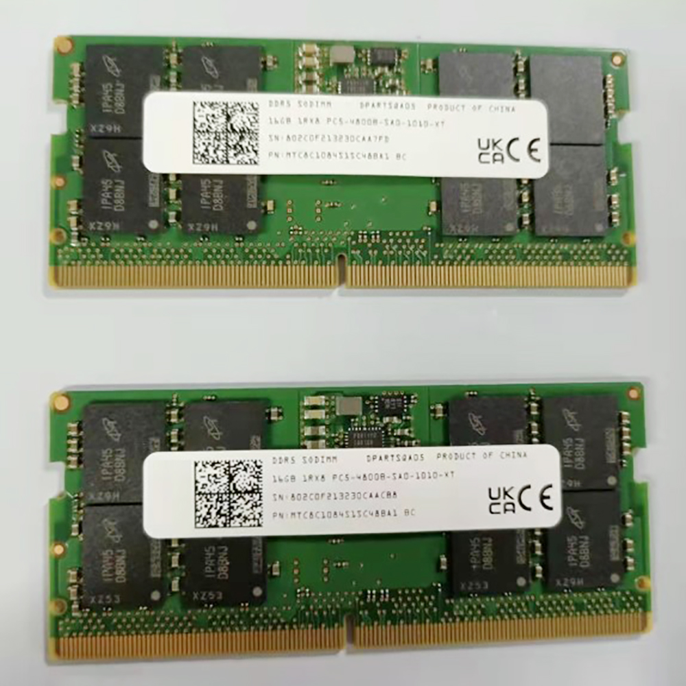 1PCS RAM 16GB 16G 1RX8 PC5-480 - đánh giá và giá Ddr5 Laptop Ram