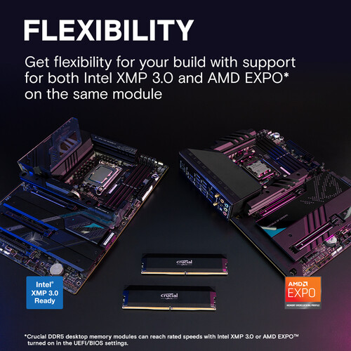 Crucial Pro DDR5 RAM 16GB 32GB - đánh giá và giá Ddr5 16Gb 6000Mhz